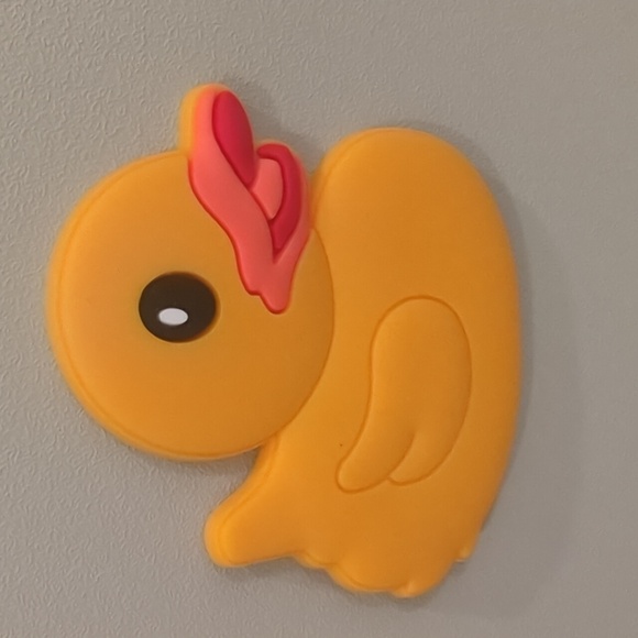 Duck bogg bag charm and Straw topper New - Picture 2 of 3